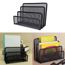 Desk Mail Organizer Metal Mesh Letter Holder 1 Unit
