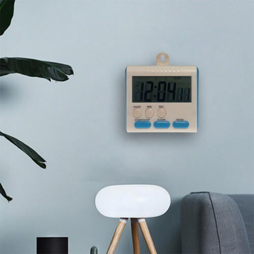 Txmfgh Portable Digital Timer 24-Hour Dual-Language