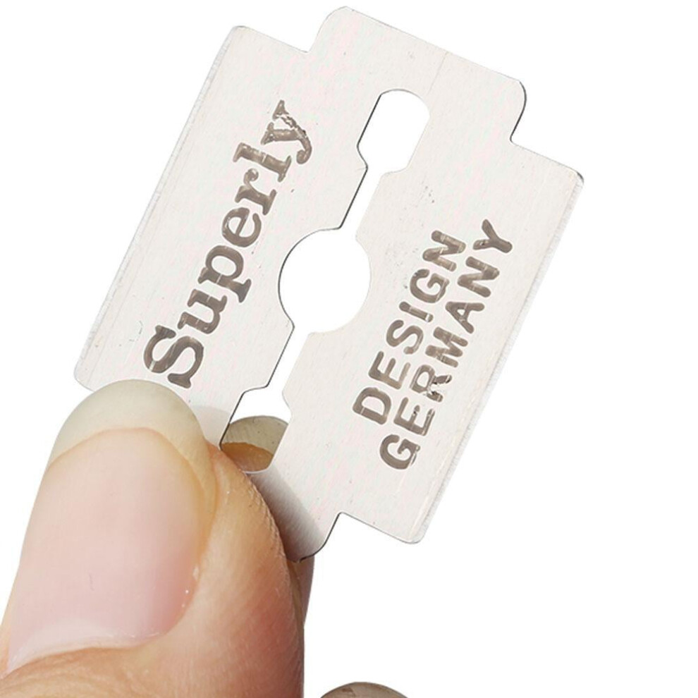 Callus Shaver Blades Stainless Steel 100 Pieces