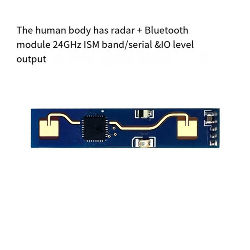 2X LD2410B 24GHz   Human Presence Sensing Module with BT+Cable 5V LD2420 Millimeter Wave Motion  Sensor 2