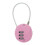Zinc Alloy Combination Padlock Small Security Cable Lock 1 1
