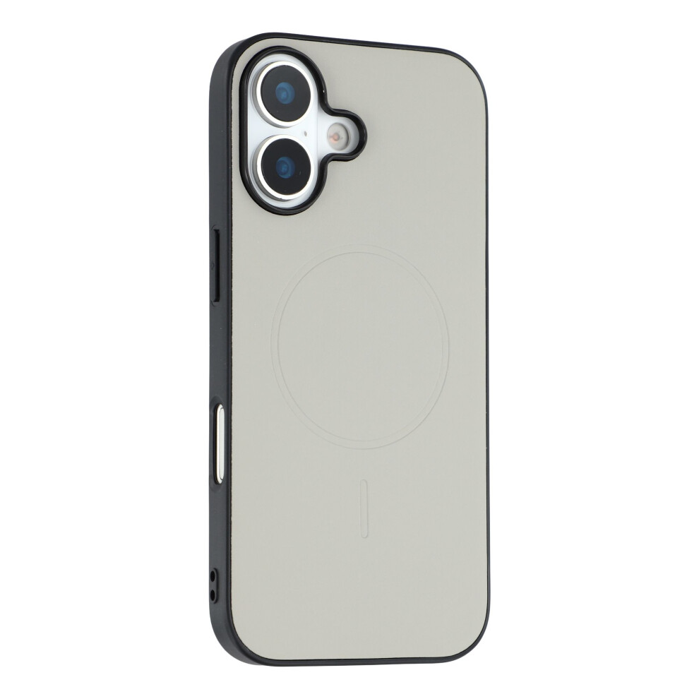 (Grey) X-Level For Iphone 17 Case Compatible With Magsafe Pc + Tpu + Pu Phone Back Cover Grey 6914298828038