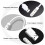 Magnetic Suction Charging Cable for Smart Watch 2-Pin 2 pcs 6