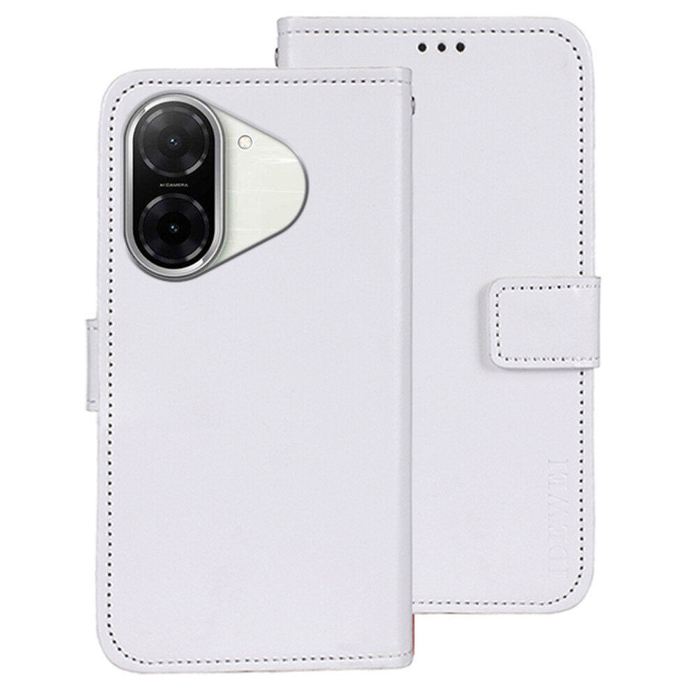 (White) Idewei For Xiaomi Redmi A5 Nfc (Eu) (173.45Mm) Stand Case Crazy Horse Texture Leather Phone Cover White 6914293505019