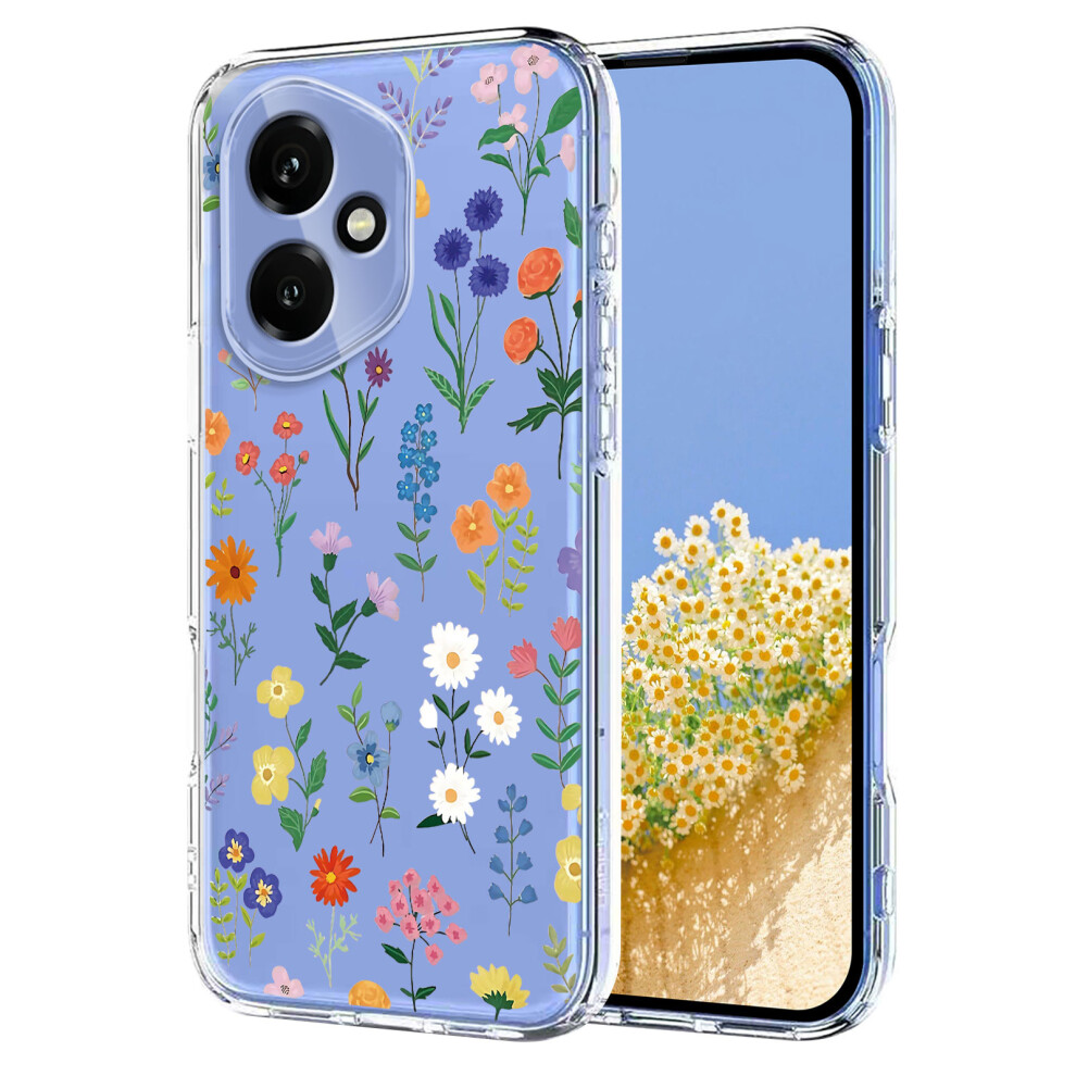 (Daisies) For Honor 400 5G (Global) Case Butterfly Floral Pattern Printing Tpu Phone Back Cover 6914297674858