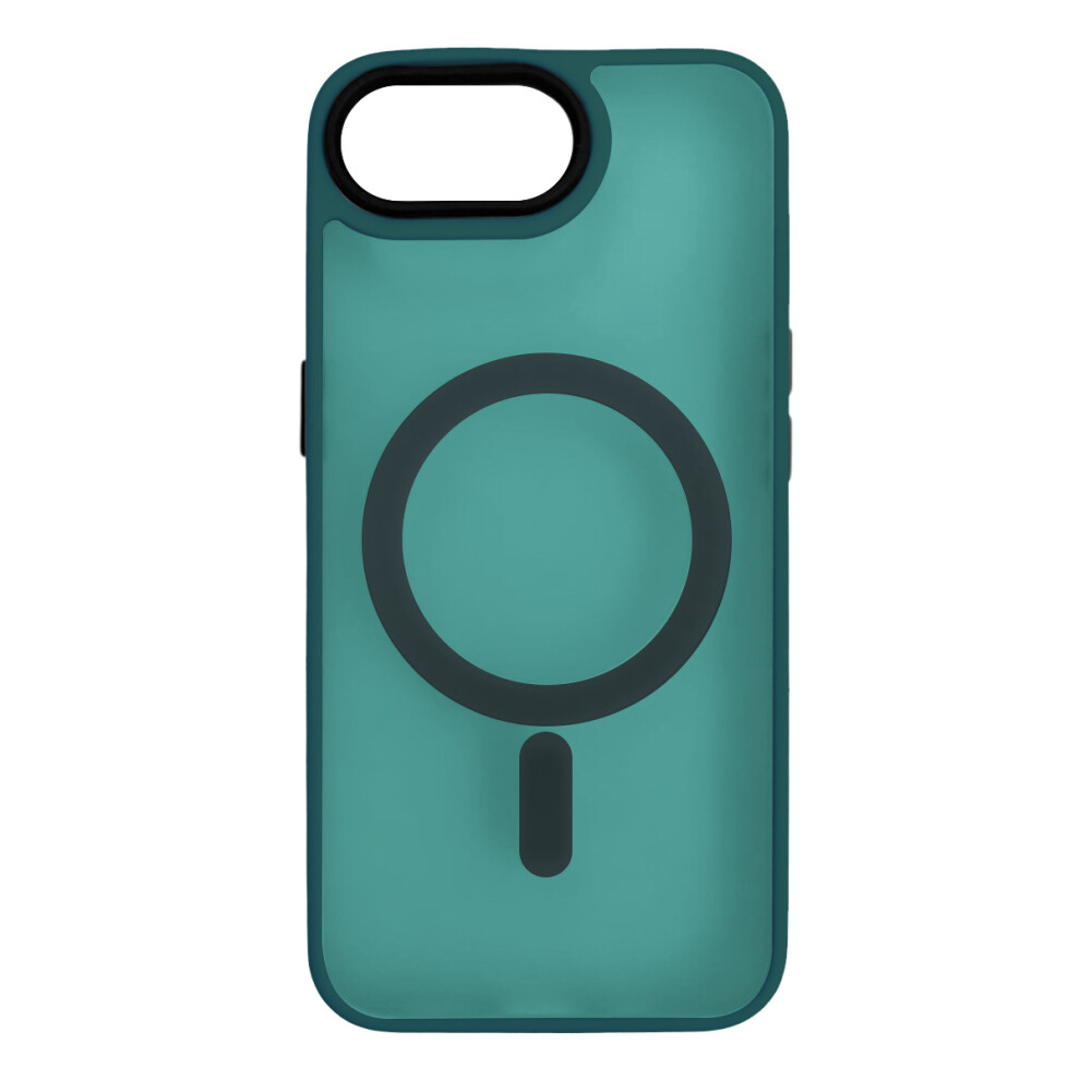 (Green) For Iphone 17E / 16E Case Compatible With Magsafe Skin-Touch Pc + Tpu Phone Cover Green 6914294234772