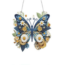 Vlinder DiamondPainting Hangende Lijst5D DIY Handgemaakt I2D3Decorat Home D8 φ & F4R9