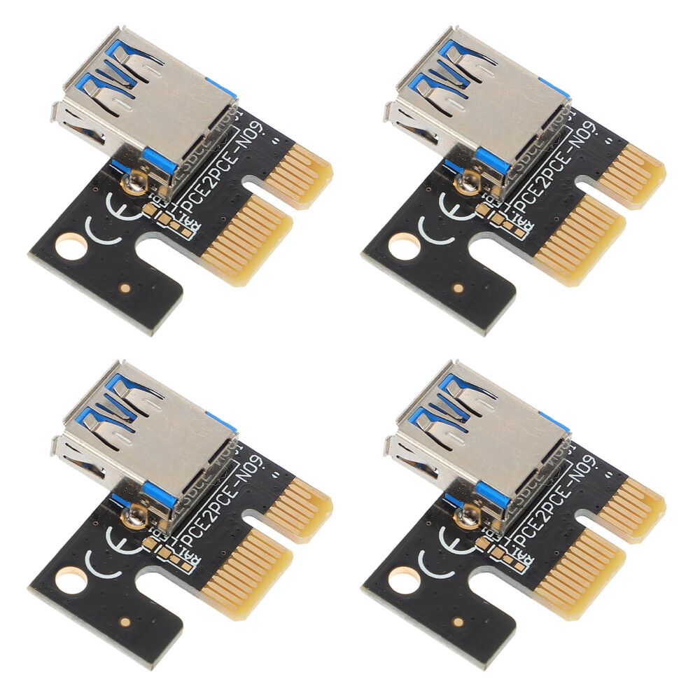 Pcie Riser Card Adapter 1X To 16X 4 Pcs 900881670098