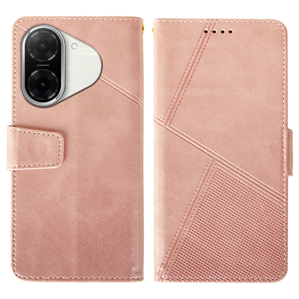 (Pink) Idewei For Xiaomi Redmi A5 Nfc (Eu) (173.45Mm) Case Leather Wallet Phone Cover Stand Calf Texture Pink 6914299857204
