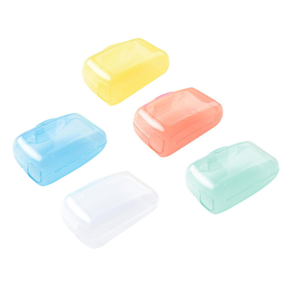 Toothbrush Head Covers Plastic Storage Case 5pcs
