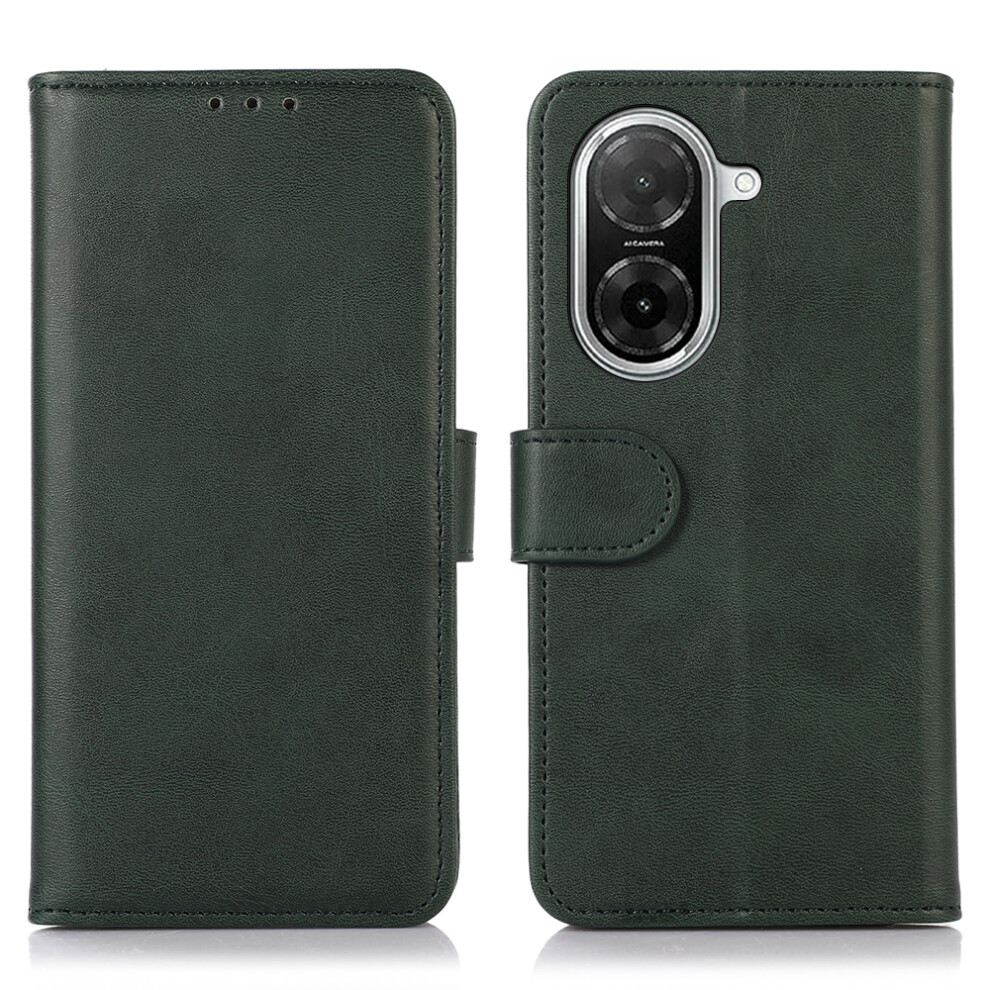 (Green) For Xiaomi Poco C71 4G / Redmi A5 4G (171.7Mm) Case Cowhide Texture Leather Wallet Phone Cover With Stand Green 6914299889236