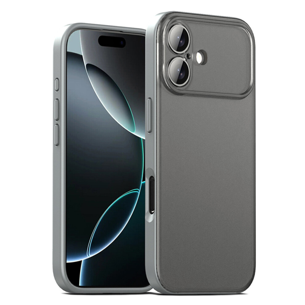 (Grey) Ipaky For Iphone 17 Case Shockproof Pc+Tpu Matte Phone Cover Grey 6914297702612