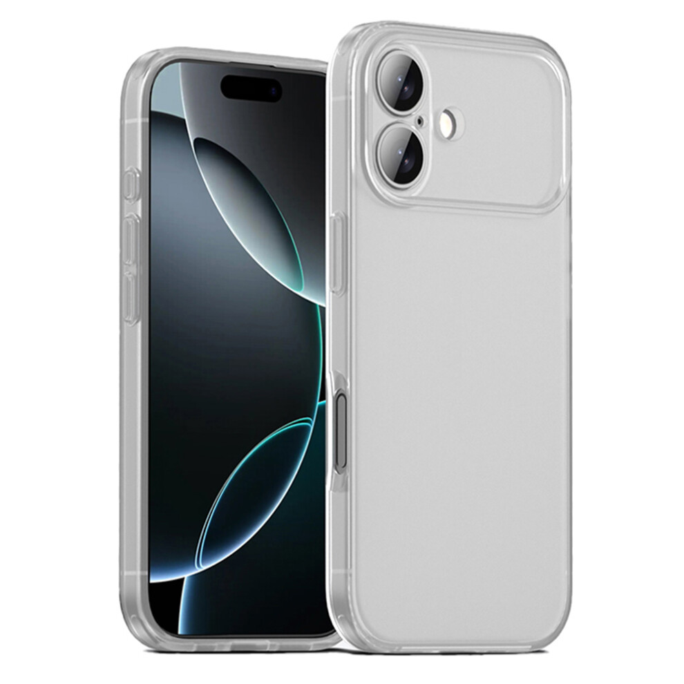 (White) Ipaky For Iphone 17 Case Shockproof Pc+Tpu Matte Phone Cover White 6914297796840