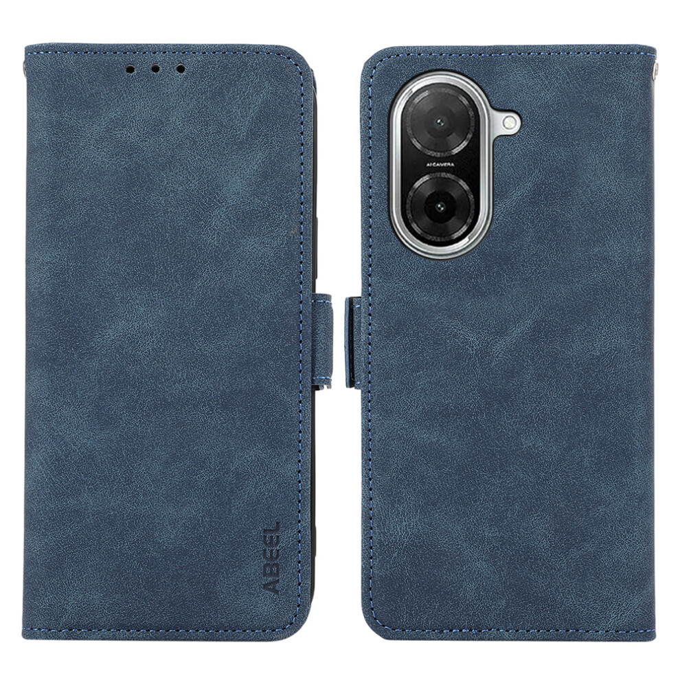(Blue) Abeel For Xiaomi Redmi A5 Nfc (Eu) (173.45Mm) Case Pu Leather Folio Stand View Rfid Blocking Phone Cover Blue 6914297993782