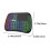 Bluetooth dual-mode remote control keyboard with touchpad 3