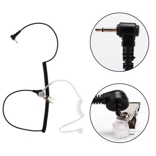 Luchtslang headsetkabel 2,5 mm jack 2,5 m 1