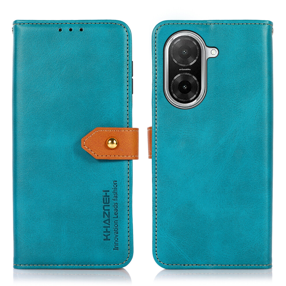 (Blue) Khazneh For Xiaomi Poco C71 4G / Redmi A5 4G (171.7Mm) Wallet Phone Case Stand Leather Flip Cover Blue 6914292270819