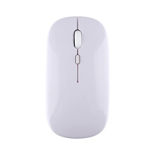 Draagbare draadloze Bluetooth-muis, stille, ergonomische muis voor laptop, compatibel met iPad, tablet, notebook, mobiele telefoon, kantoormuis en