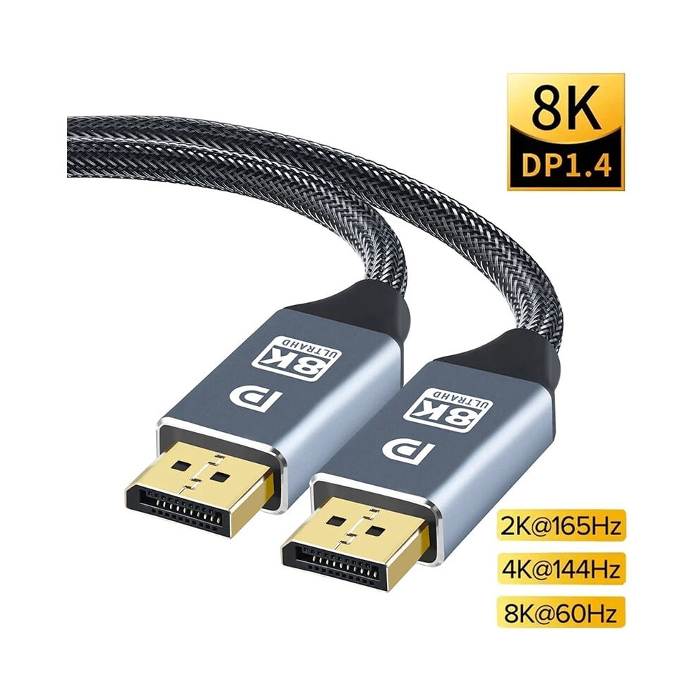 Displayport 1.4 Cable Dp To Dp 8K 4K@144Hz 900881670685