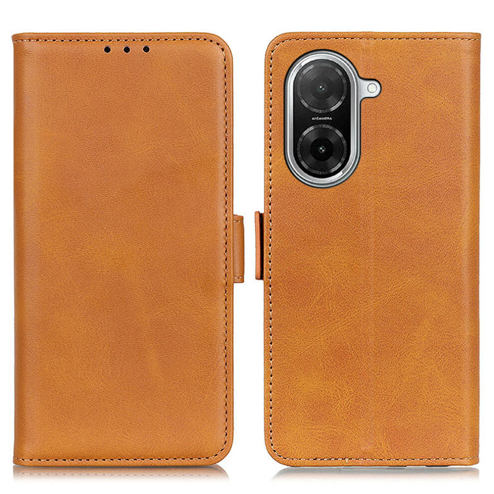 (Yellow) For Xiaomi Redmi A5 4G (171.7Mm) Case Stand Cowhide Texture Pu Leather Phone Cover Yellow 6914295221474