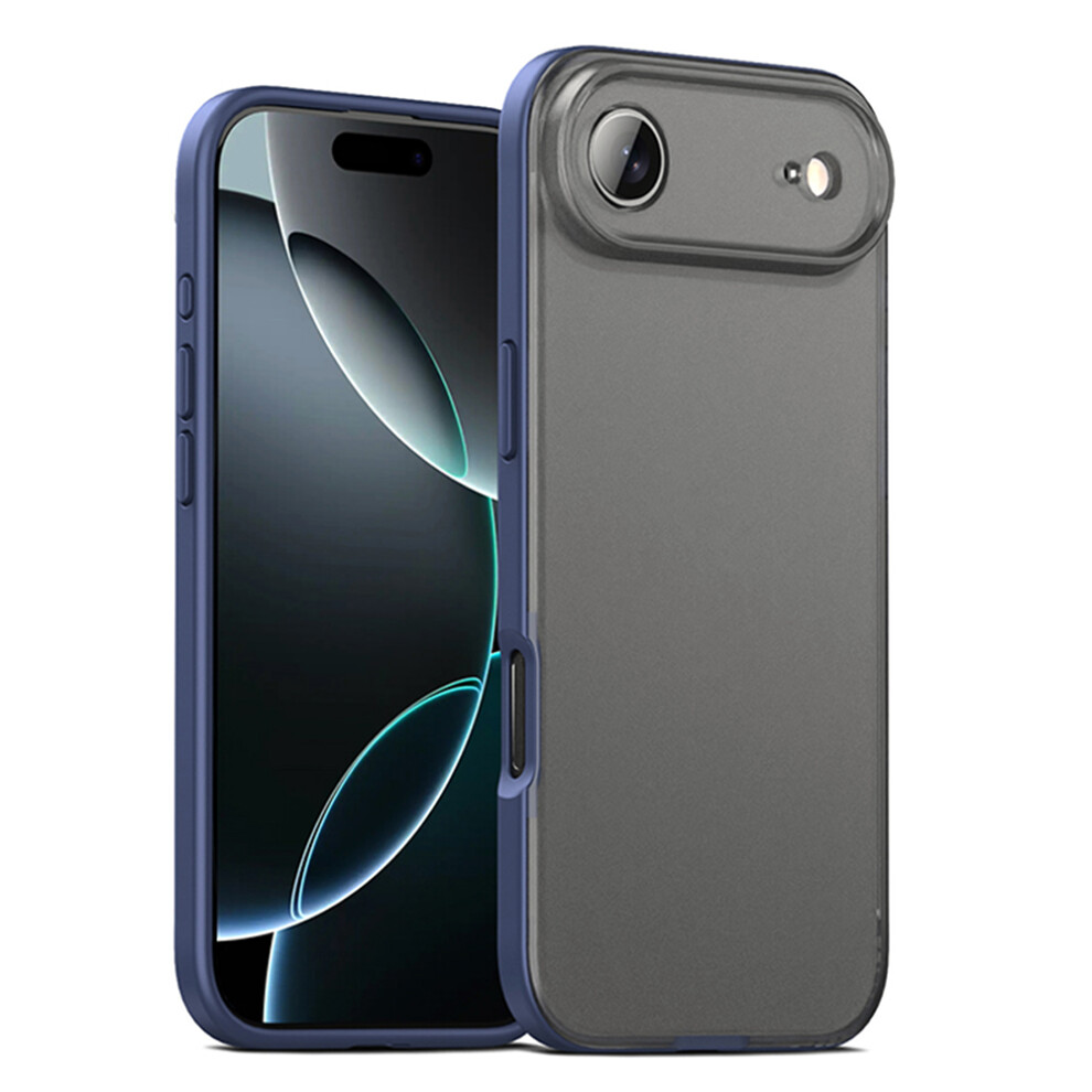 (Blue) Ipaky For Iphone Air Case Shockproof Pc+Tpu Matte Phone Cover Blue 6914290137046