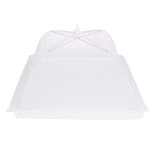 2PCS Foldable Mesh Food Cover, Washable Table Protector, Dust-Proof Umbrella for Kitchen, Collapsible Food Keeper Tools