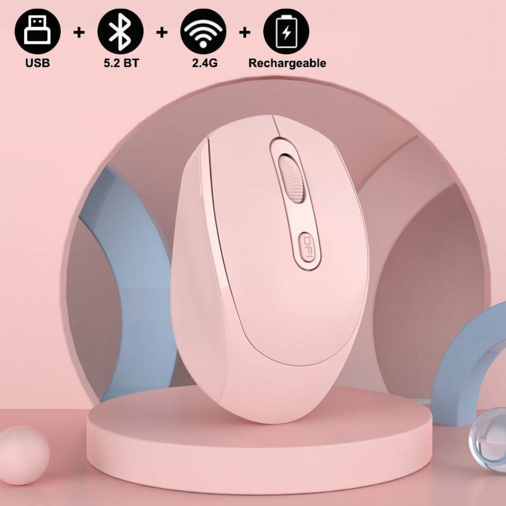 Rechargeable Bluetooth Wireless Mouse 1600 Dpi 972745802297