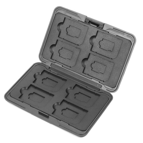 SD Card Storage Box with 8 Slots Organizer 2