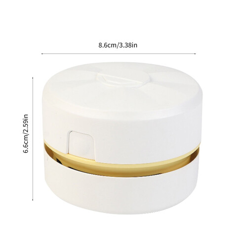 Mini USB Rechargeable Vacuum Cleaner for Keyboard Desk Car 1