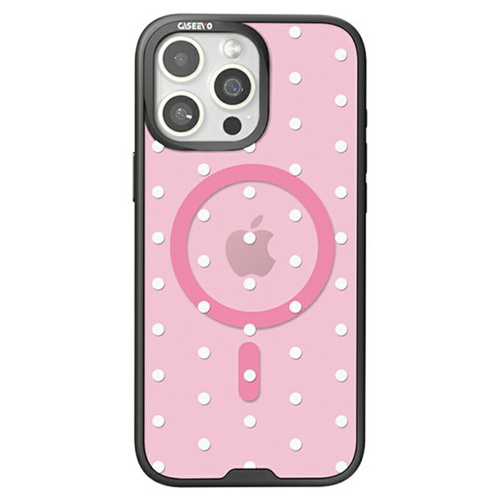 (Pink) Caseevo For Iphone 14 Pro Case Compatible With Magsafe Tpu Acrylic Cover With Interchangeable Dots Backplate Pink 6914296039900