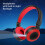Jacenvly wireless Bluetooth over-ear headphones with noise 5