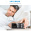 LED alarm clock with temperature display and voice control 6