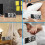 LED alarm clock with temperature display and voice control 8