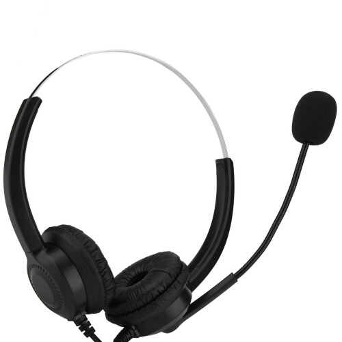 USB Headset with Mic Mute and Noise Cancellation 2
