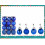 Christmas Balls Blue 30mm 48 Pieces 1