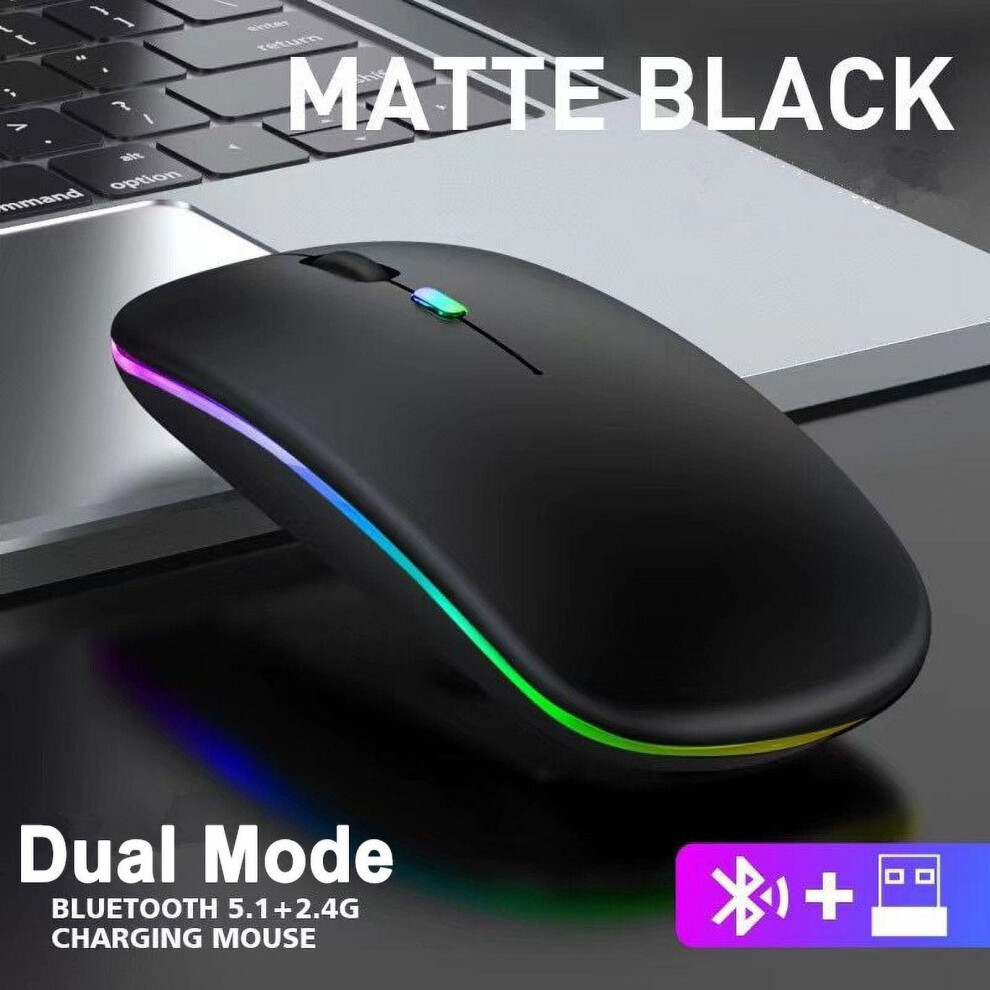 Rechargeable Bluetooth 5.1 Wireless Mouse 1600 Dpi 972745801825