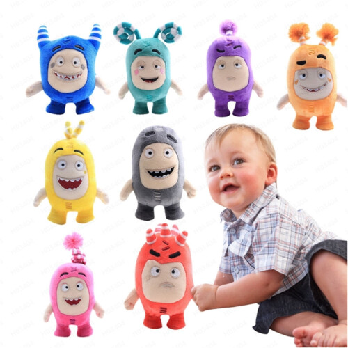 7,08" Oddbods Λούτρινα Παιχνίδια, Κινούμενα Σχέδια Oddbods Λούτρινα Παιχνίδια, Χαριτωμένα 1