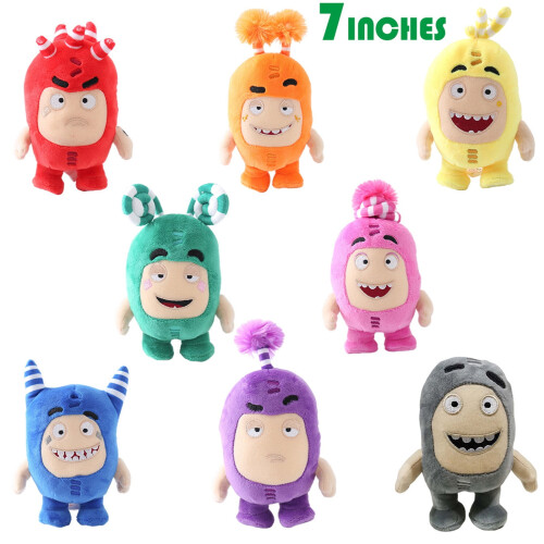 7,08" Oddbods Λούτρινα Παιχνίδια, Κινούμενα Σχέδια Oddbods Λούτρινα Παιχνίδια, Χαριτωμένα 2
