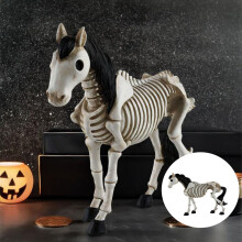Avtoify Halloween-sisustus, Halloweenin uuden tyylin luurankohevoskoristeet Kotityöpöydän persoonallisuuskoristeet Lahjahartsikoristeet