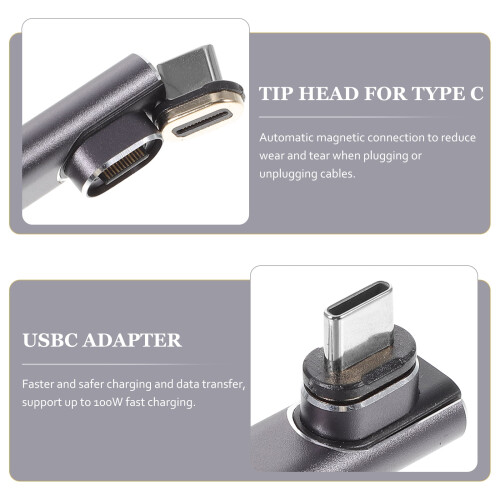 Magnetic USB Adapter Cable Tip Full Function 2