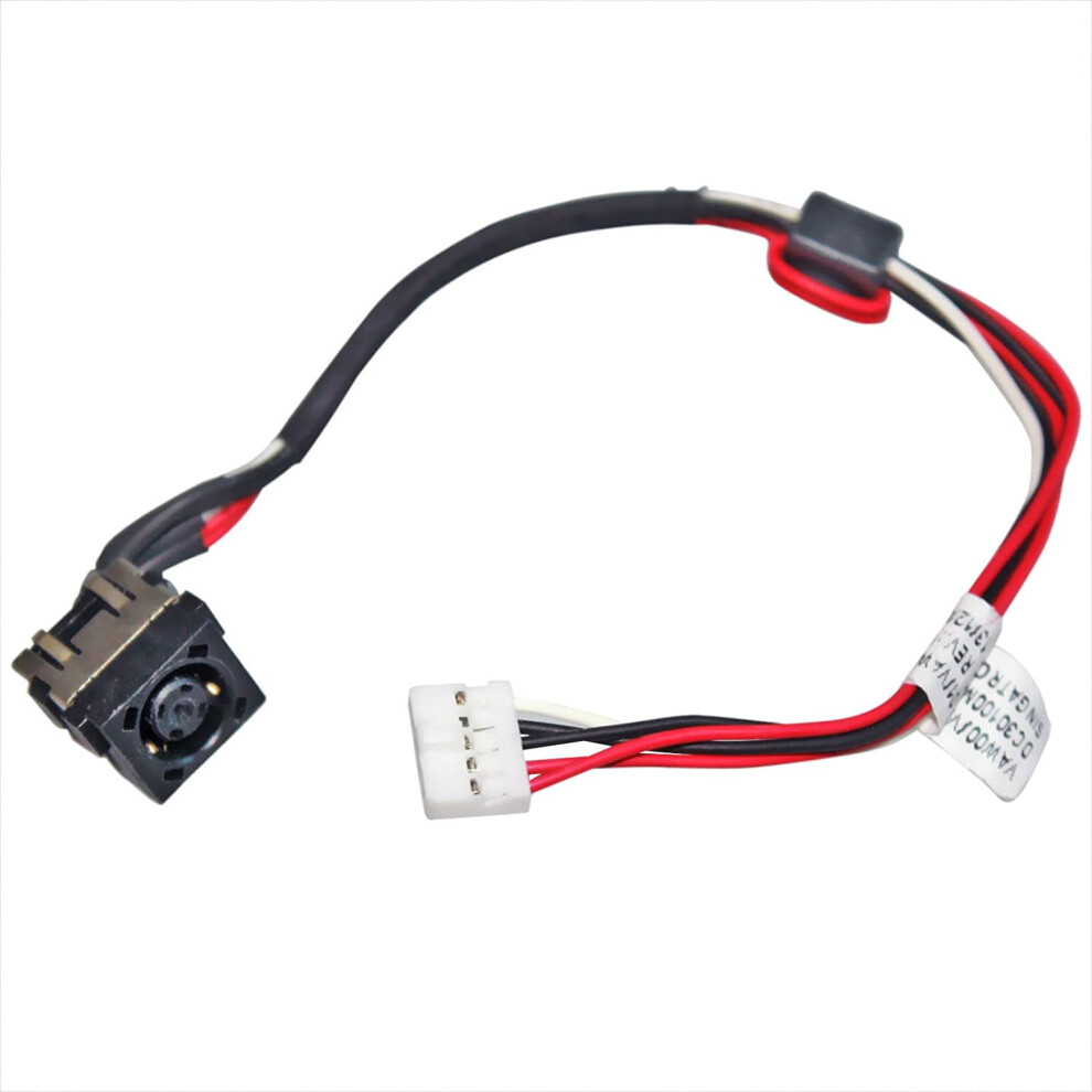 Dc Power Jack Connector With Cable Harness For Dell 900881667876