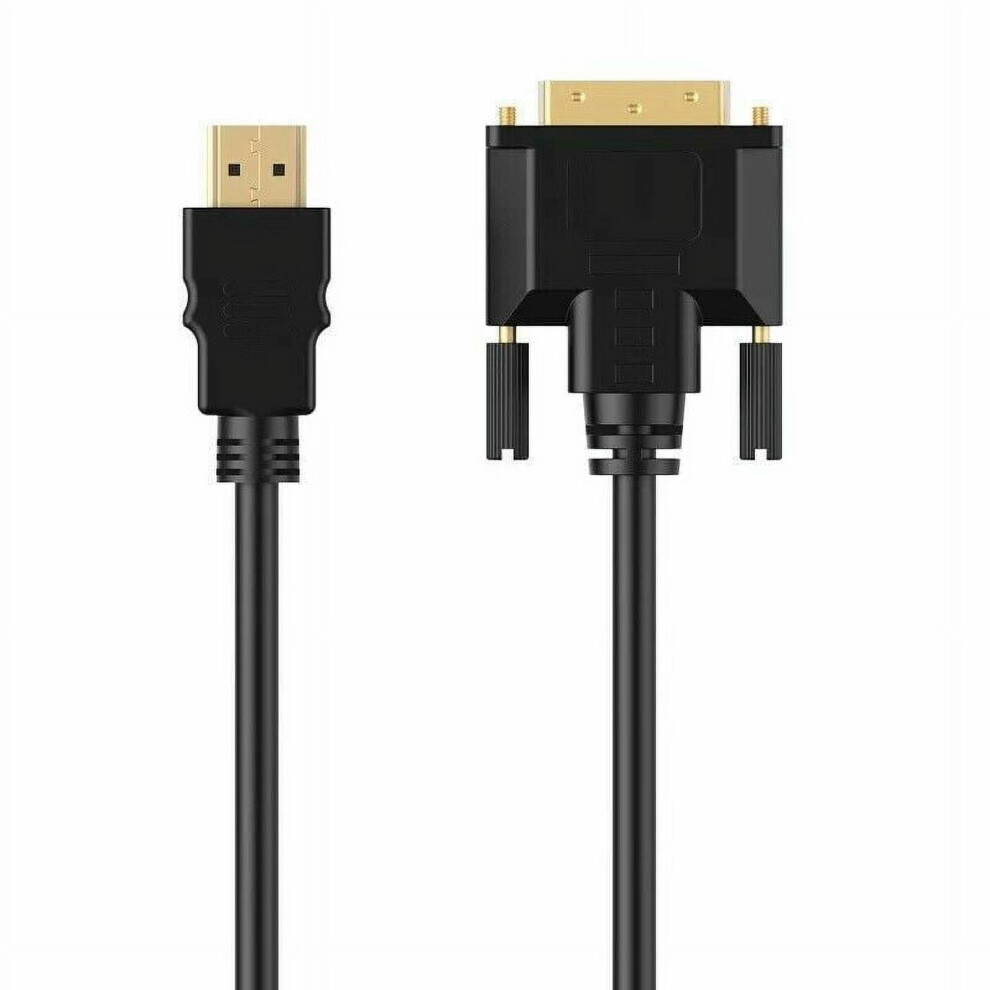 Hdmi To Dvi-D Adapter Cable Male To Male 6 Ft 900881668149