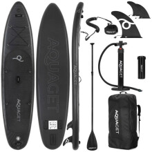 Aquaget Tabla SUP 350 cm – tabla SUP inflable con accesorios y remo, construcción DWF Dropstitch