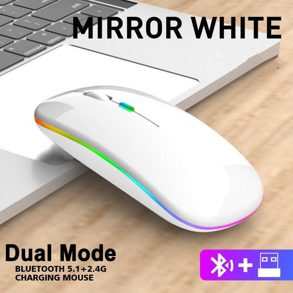 Rechargeable Bluetooth 5.1 Wireless Mouse 1600 Dpi 972745803232