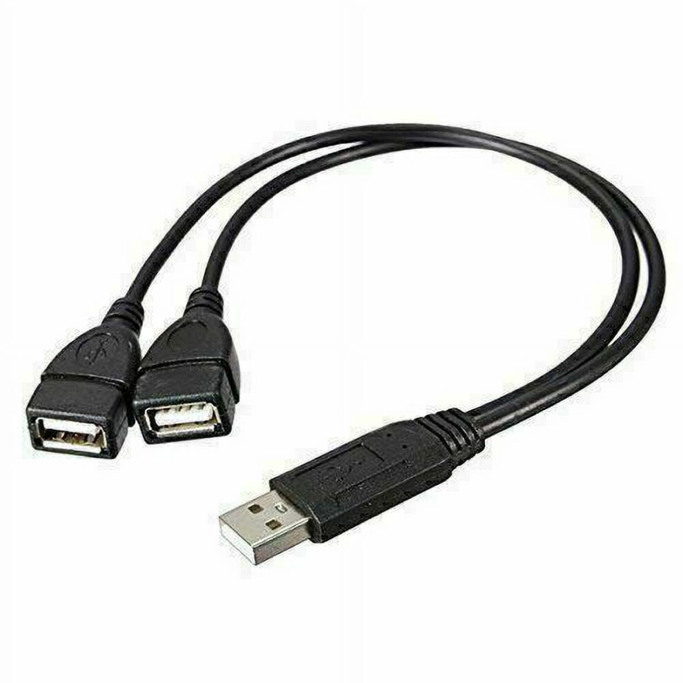 Usb 2.0 A Male To Dual Usb Female Y Splitter Cable 900881669566
