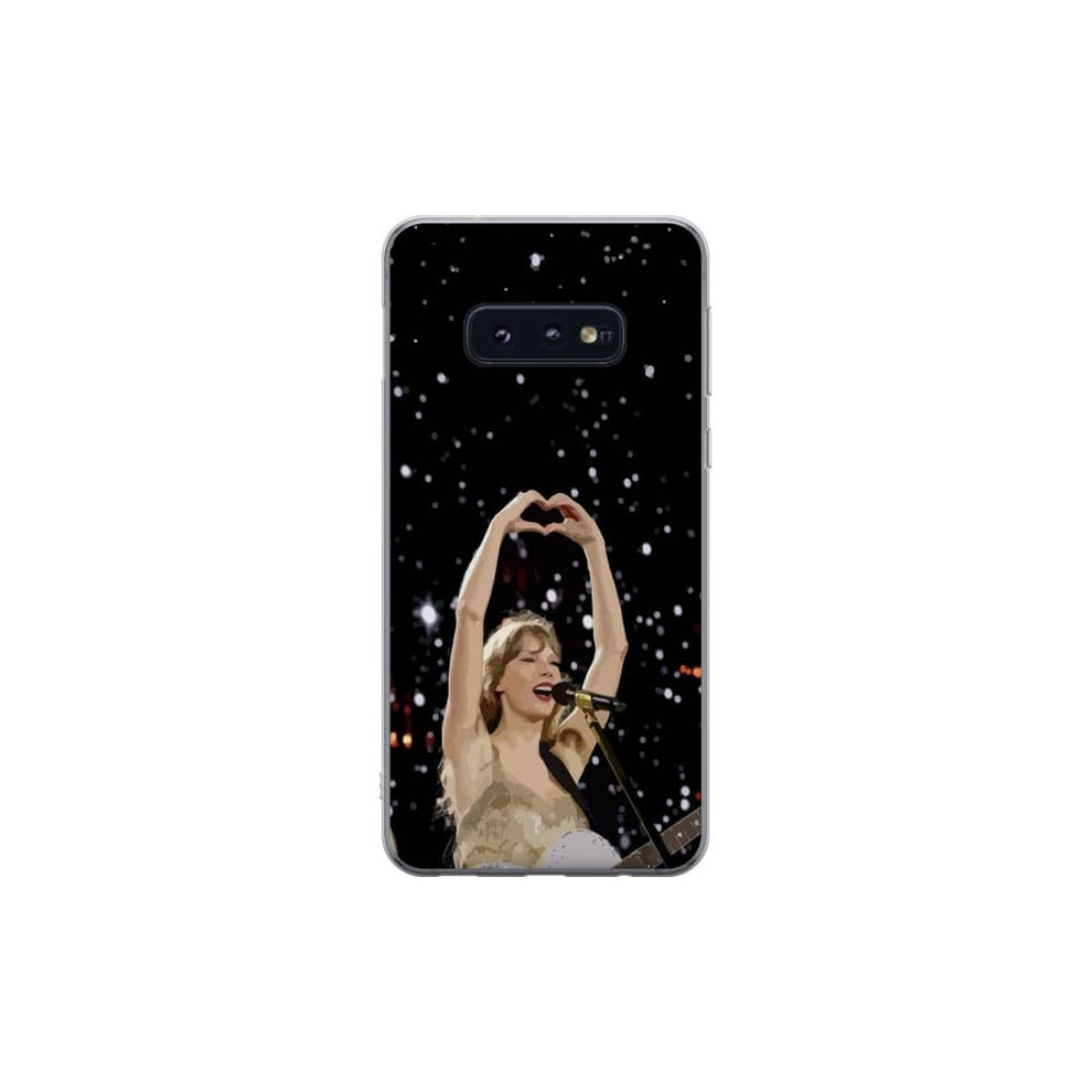 Samsung Galaxy S10e Transparent Case Taylor Swift 962125195972