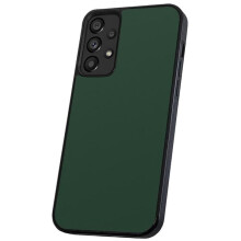 Ag luí le Samsung Galaxy A33 5G - Cás/Cás Soghluaiste Glas Dorcha Glas Dorcha