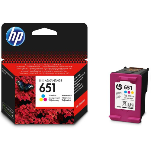 HP Tinta de color HP 651