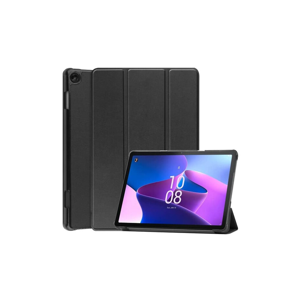 Tri-Fold Case For Lenovo Tab M10 Gen 3 - Black 962125198102