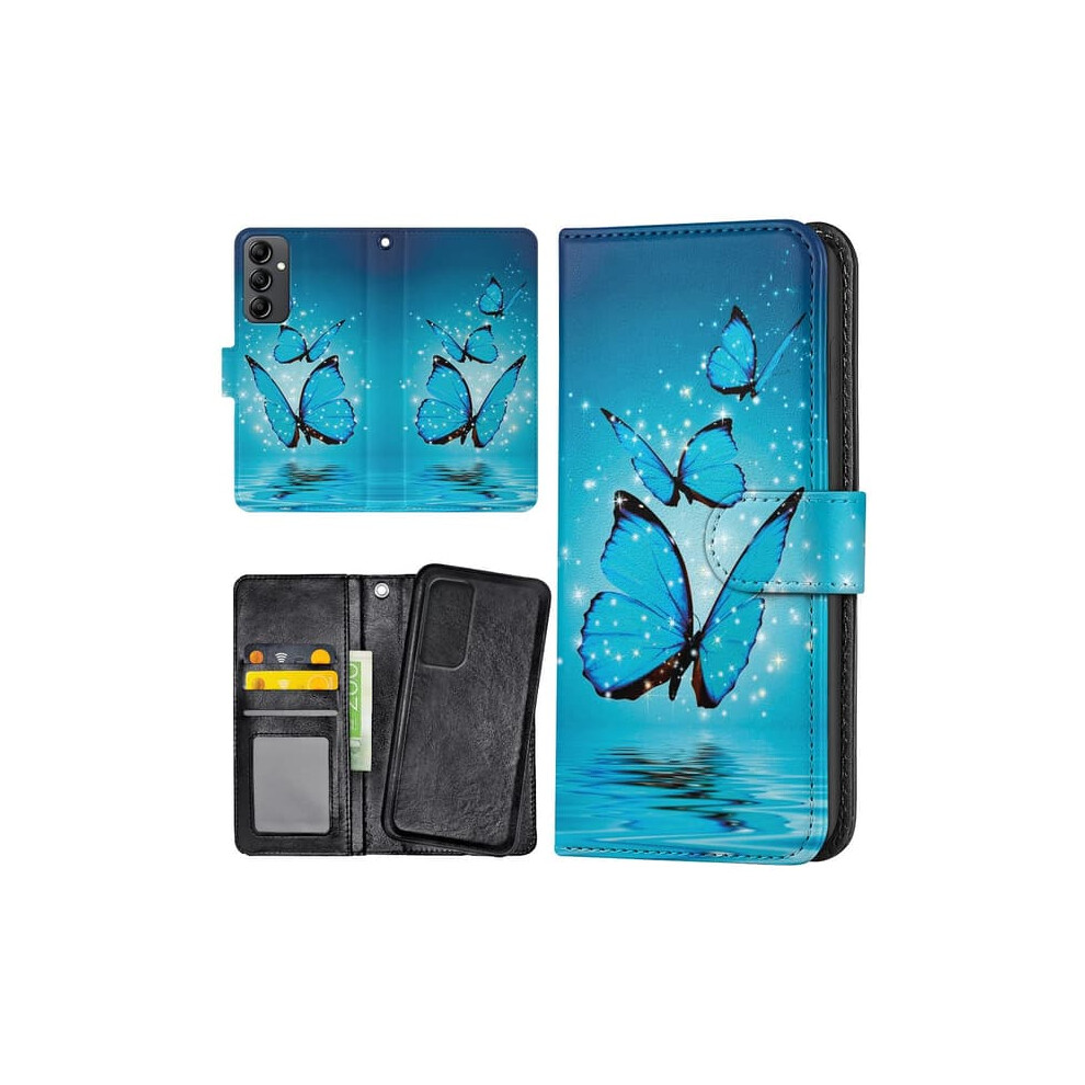 Samsung Galaxy A14 Wallet Case With Butterfly Design 962125206494